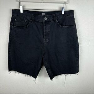 BDG Black Bermuda Cut Off Dad Shorts Size 36